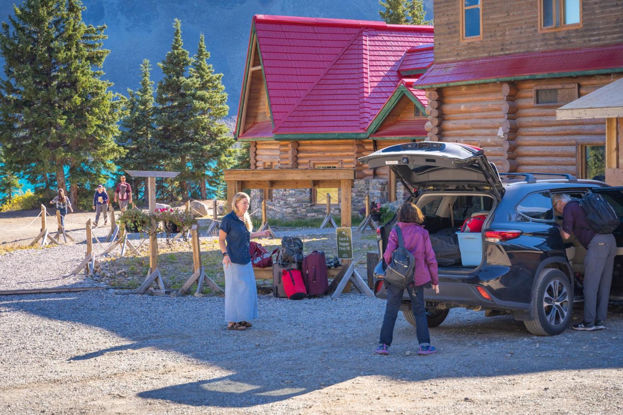 The Lodge At Bow Lake 露易丝湖 外观 照片