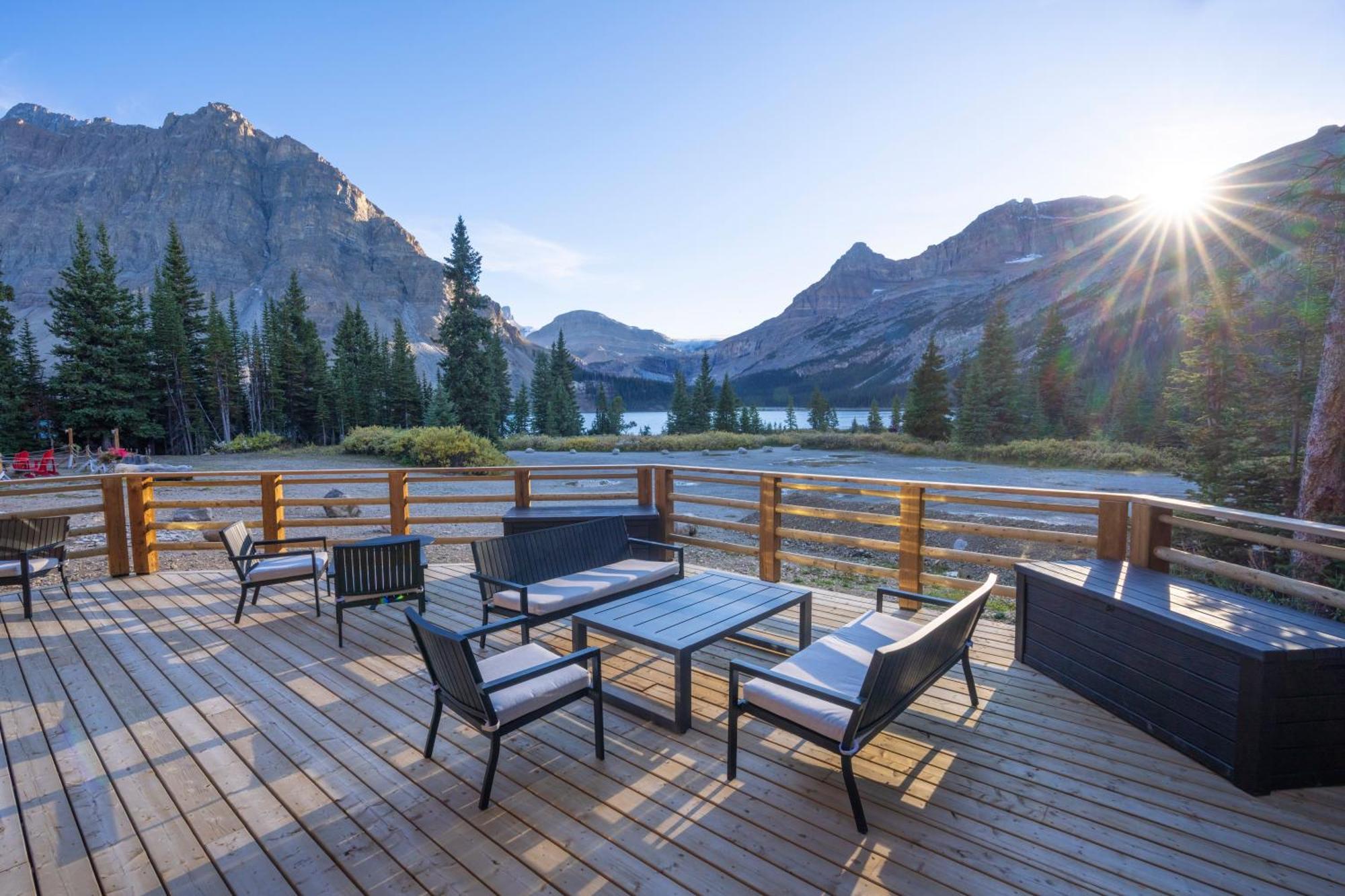 The Lodge At Bow Lake 露易丝湖 外观 照片