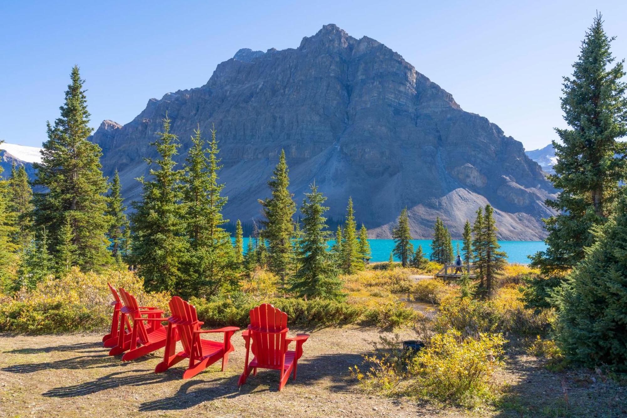 The Lodge At Bow Lake 露易丝湖 外观 照片